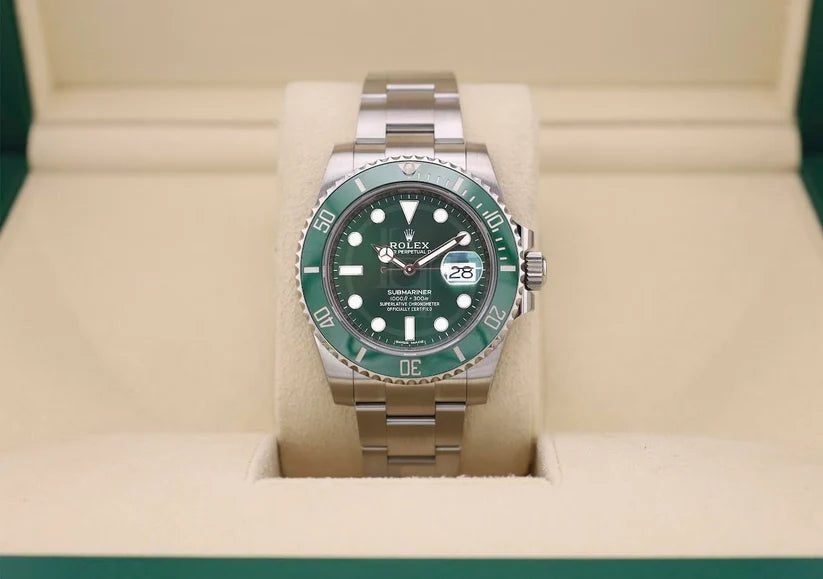 Rolex Submariner Date "Hulk" Stainless Steel Green Dial & Ceramic Bezel Oyster Bracelet