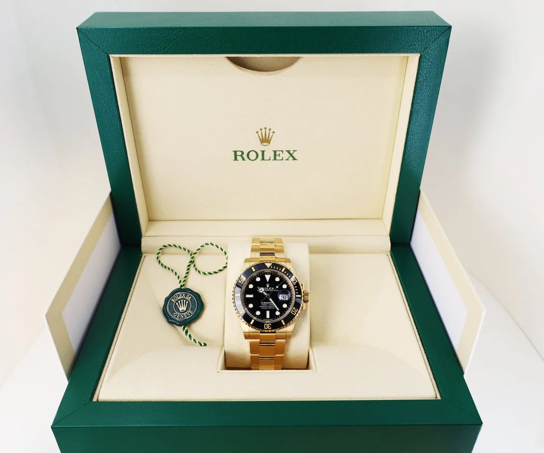 Rolex Submariner Date Yellow Gold 41mm Black Dial 126618LN