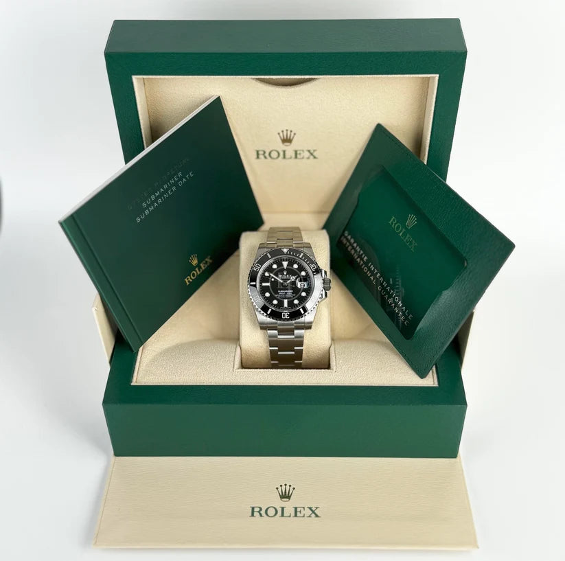 Rolex Submariner Date Stainless Steel Black Dial & Ceramic Bezel Oyster Bracelet
