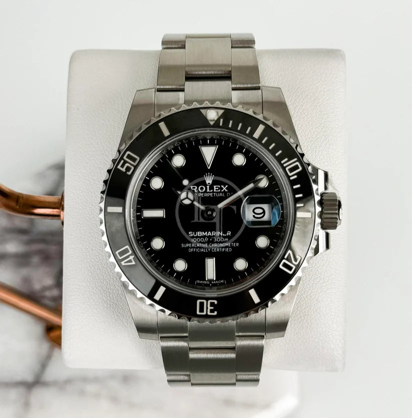 Rolex Submariner Date Stainless Steel Black Dial & Ceramic Bezel Oyster Bracelet